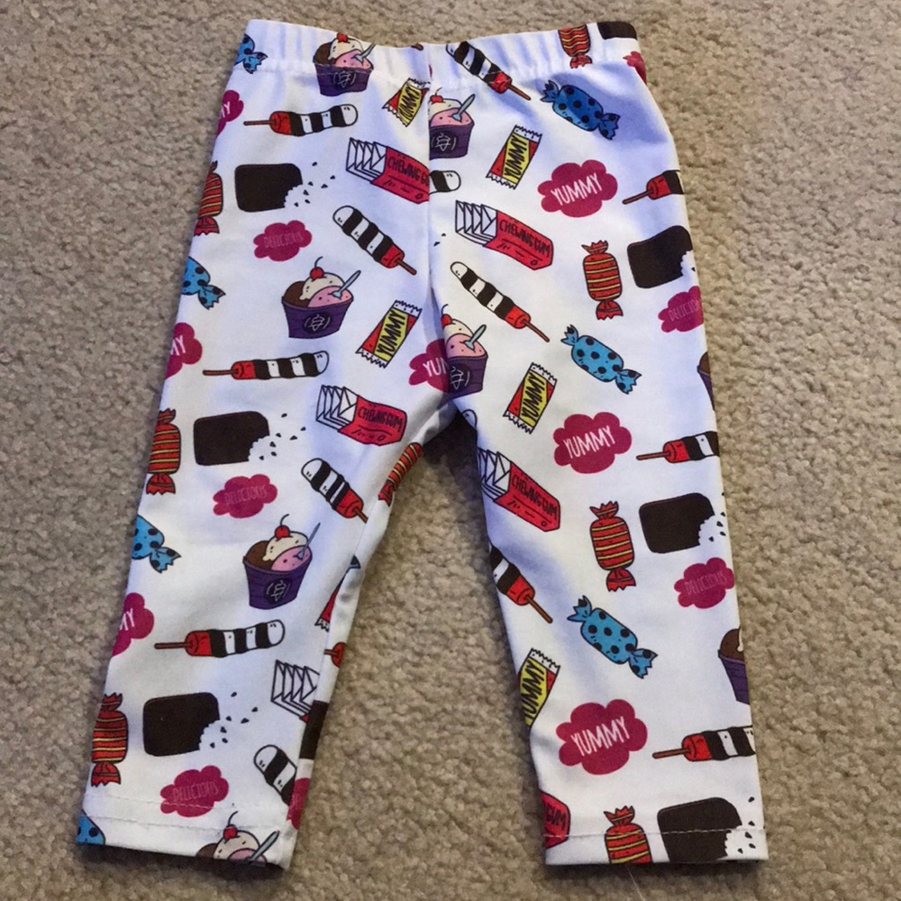 Dori Creations 0-6m candy leggings
